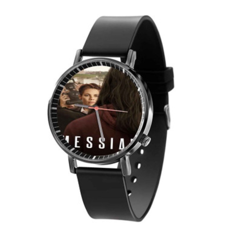 Messiah Black Quartz Watch Unisex With Premium Gift Box