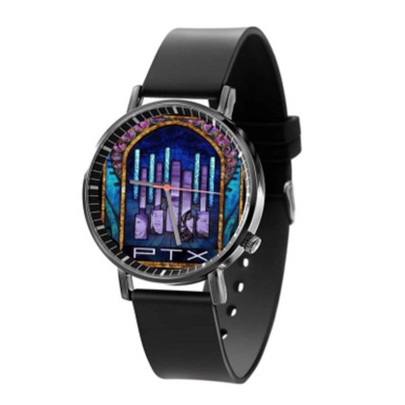 Pentatonix PTX Black Quartz Watch Unisex With Premium Gift Box