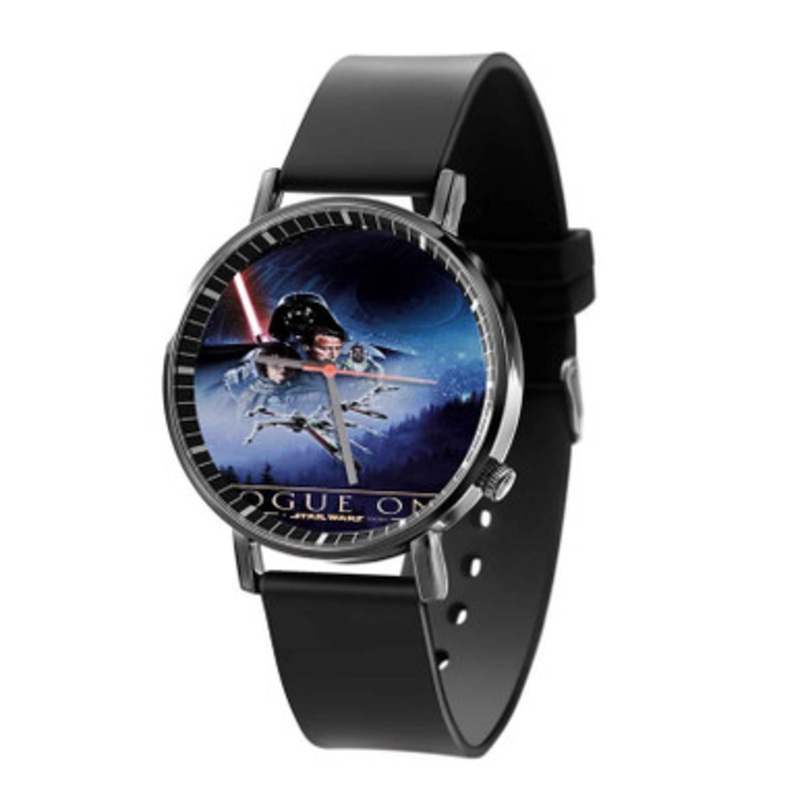 Rogue One A Star Wars Story Art Unisex Black Quartz Watch With Premium Gift Box