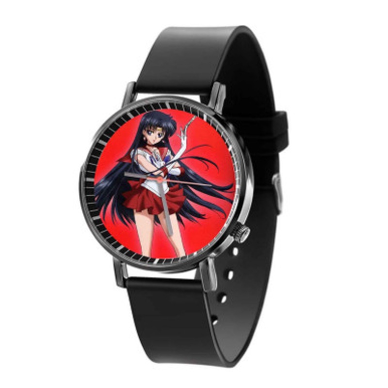 Sailor Mars Black Quartz Watch Unisex With Premium Gift Box