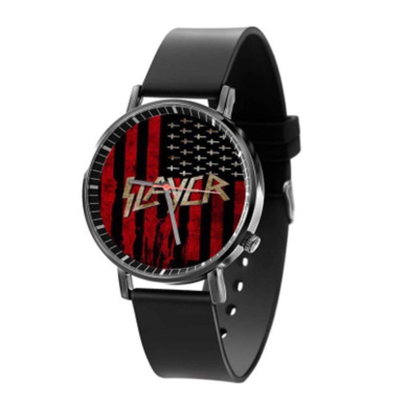 Slayer Arts Black Quartz Watch Unisex With Premium Gift Box