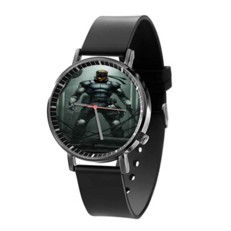 Solid Snake Metal Gear Black Quartz Watch Unisex With Premium Gift Box