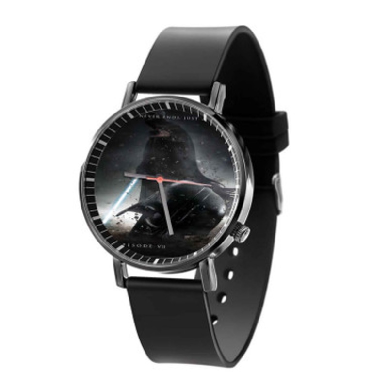 Star Wars Episode VII Black Quartz Watch Unisex With Premium Gift Box