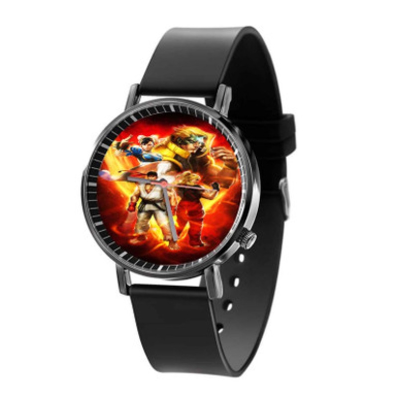 Street Fighter V Strategy Guide Unisex Black Quartz Watch With Premium Gift Box