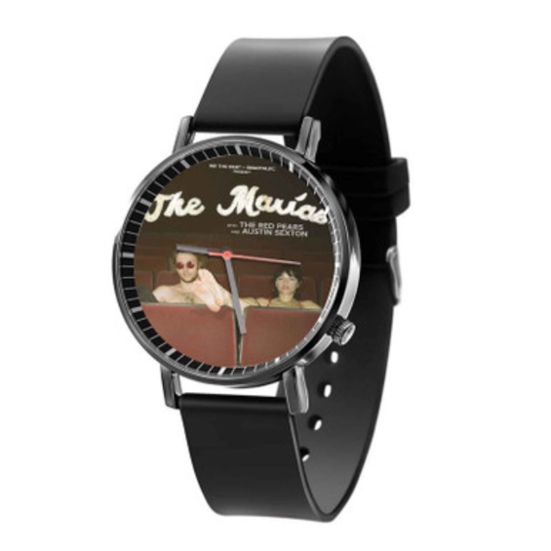 The Marias Black Quartz Watch Unisex With Premium Gift Box