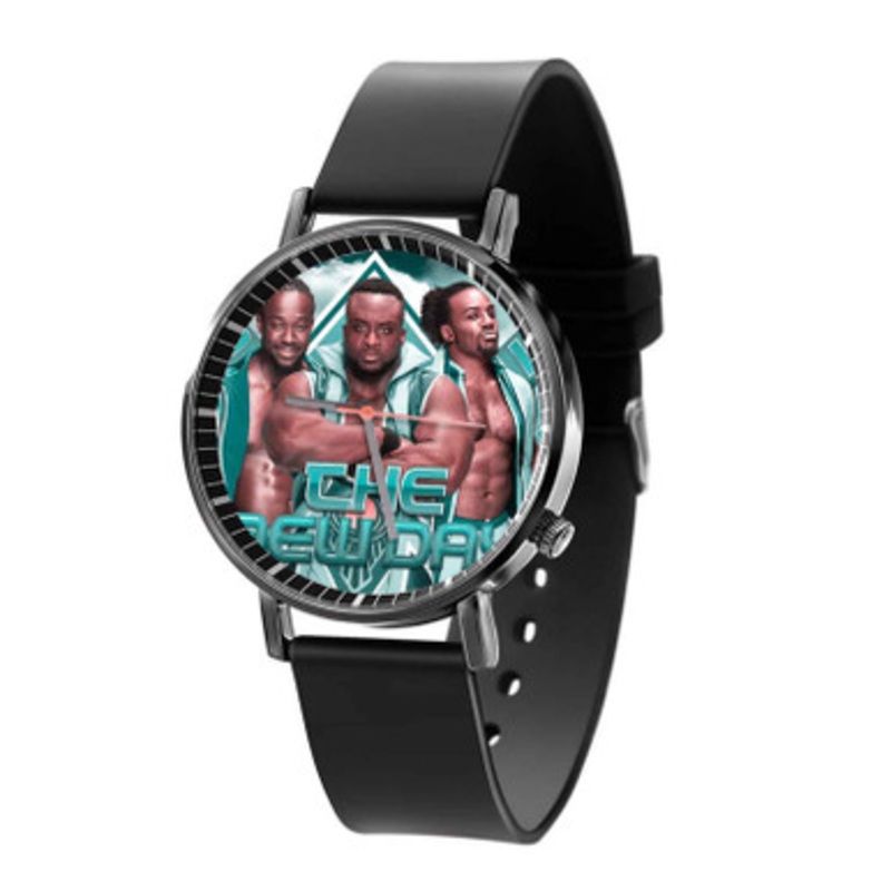 The New Day WWE Arts Unisex Black Quartz Watch With Premium Gift Box