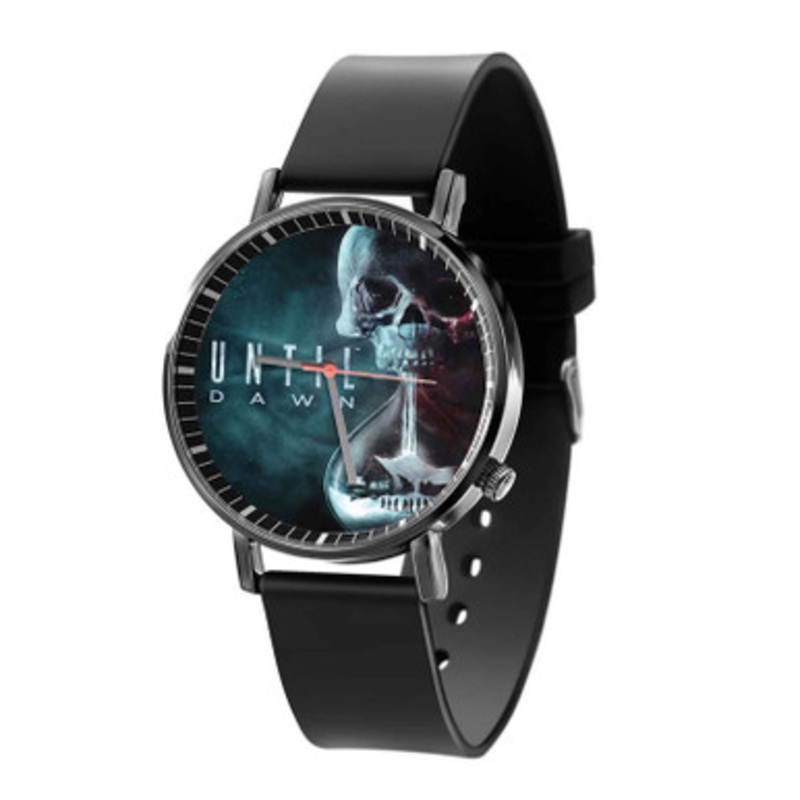 Until Dawn Black Quartz Watch Unisex With Premium Gift Box