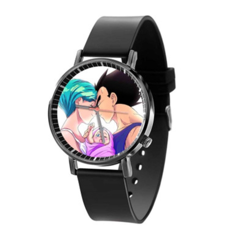 vegeta and bulma Unisex Quartz Watch With Premium Gift Box