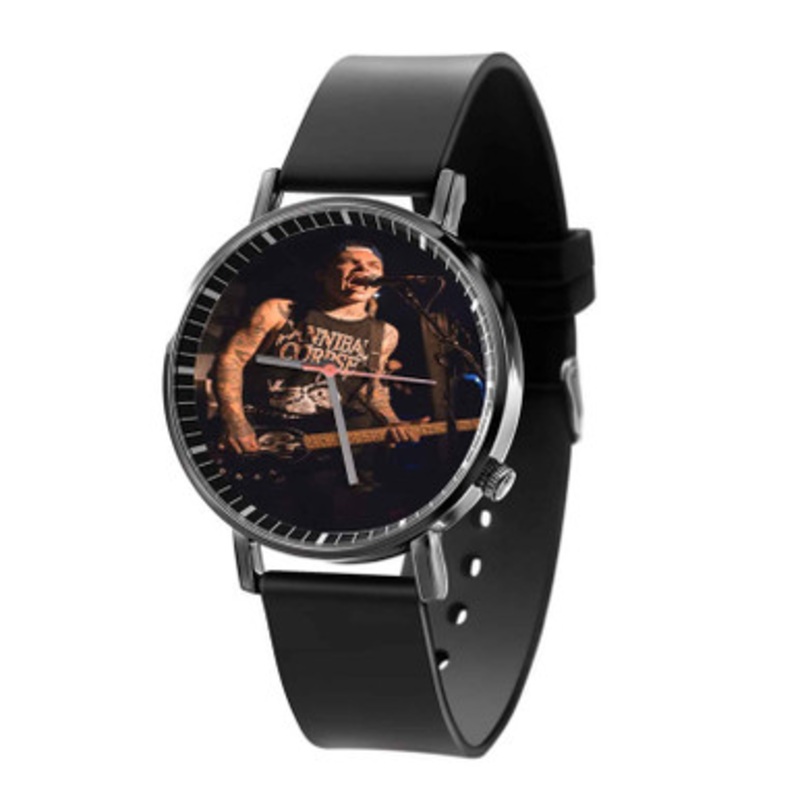 Ahren Stringer The Amity Affliction Black Quartz Watch Unisex With Premium Gift Box