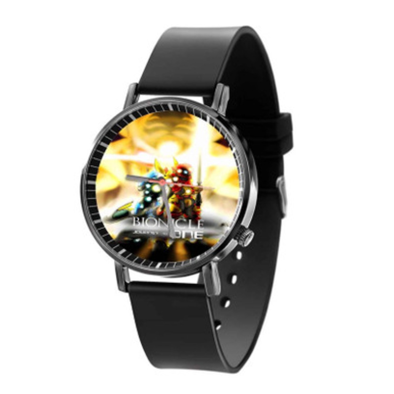 Bionicle The Journey to One Black Quartz Watch Unisex With Premium Gift Box