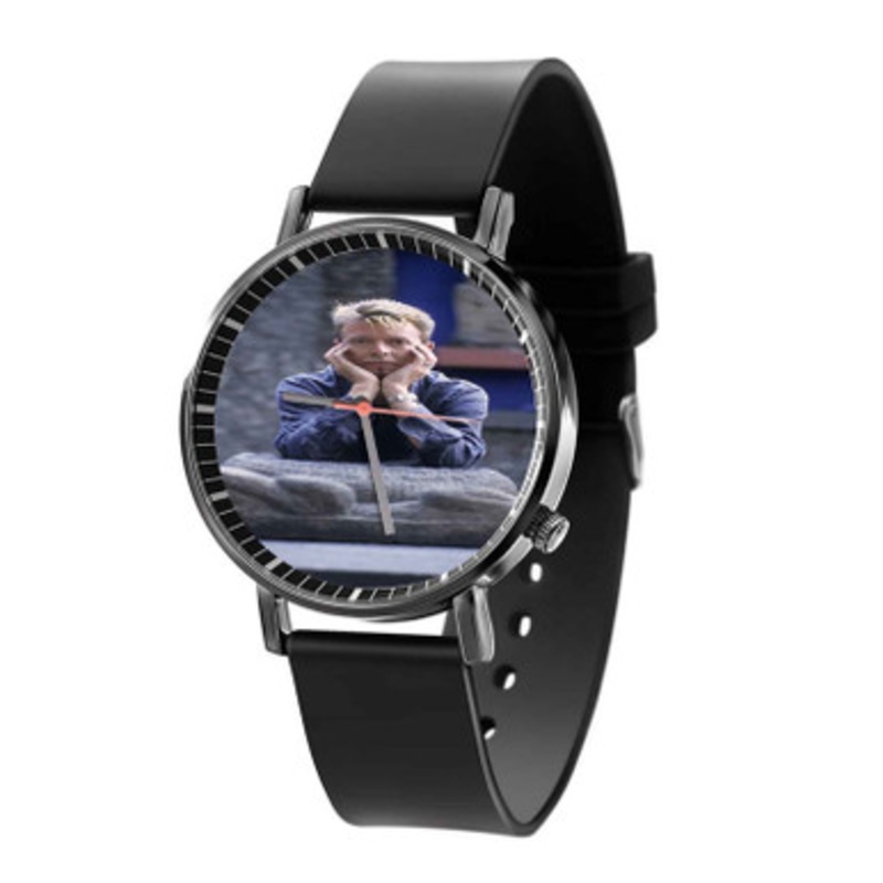 David Bowie Art Black Quartz Watch Unisex With Premium Gift Box