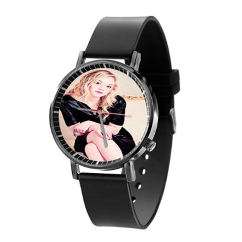 Emmy Kinney Black Quartz Watch Unisex With Premium Gift Box