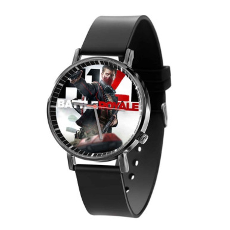 H1Z1 Black Quartz Watch Unisex With Premium Gift Box