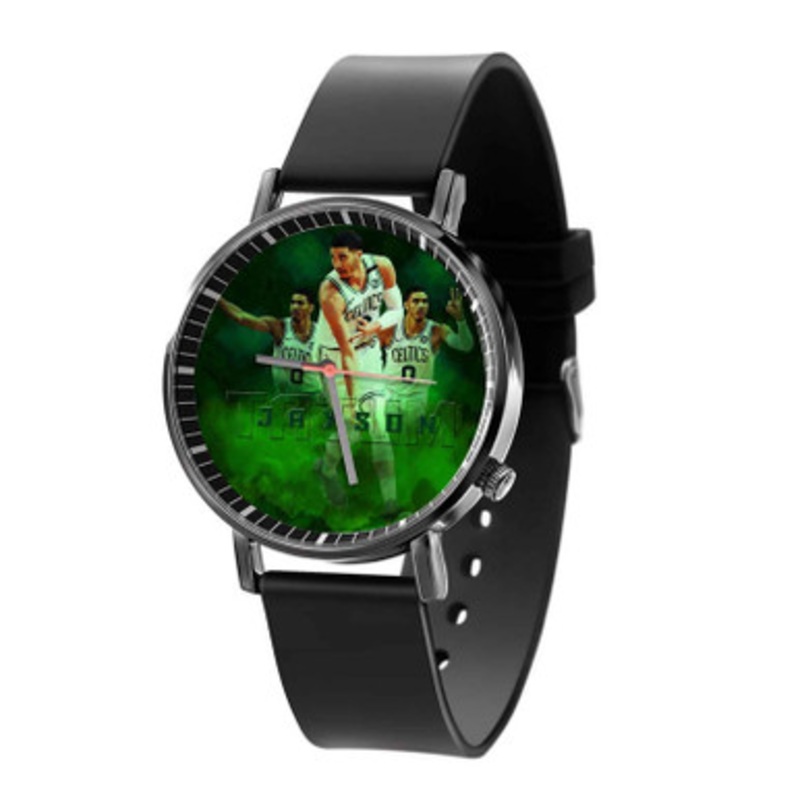 Jayson Tatum Sport Black Quartz Watch With Premium Gift Box for Unisex