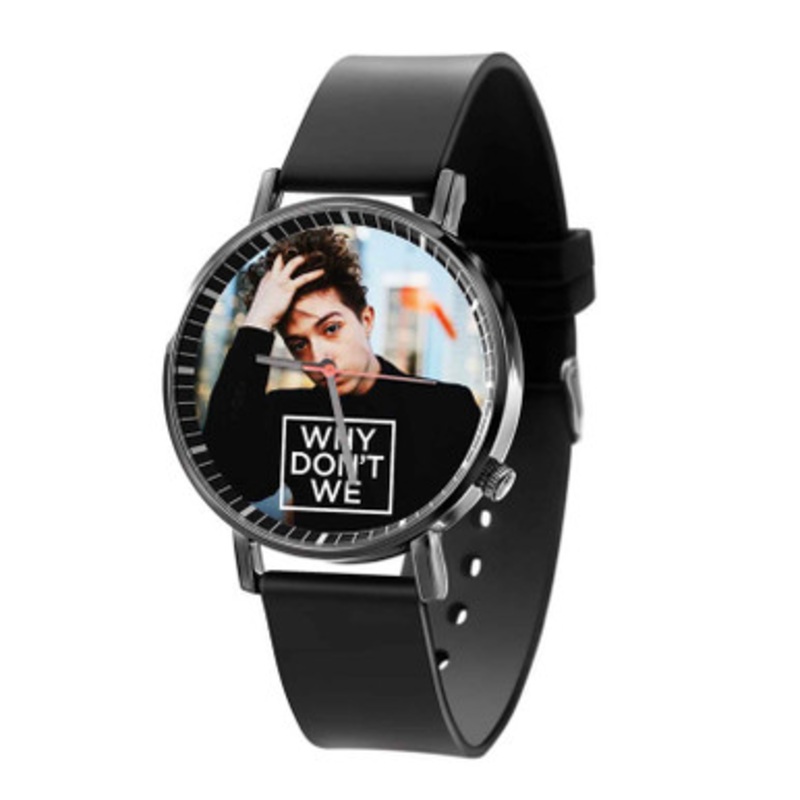 Jonah Marais Why Don t We Black Quartz Watch Unisex With Premium Gift Box