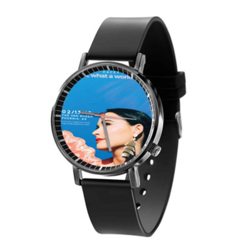 Kacey Musgraves Oh What a World Tour II Black Quartz Watch Unisex With Premium Gift Box