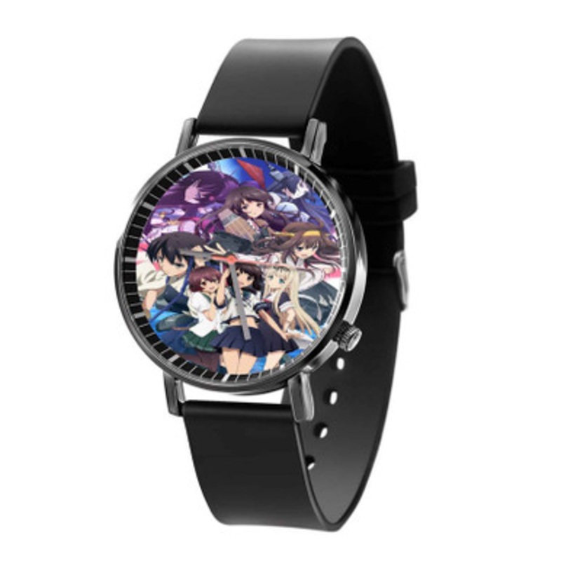 Kancolle Unisex Black Quartz Watch With Premium Gift Box