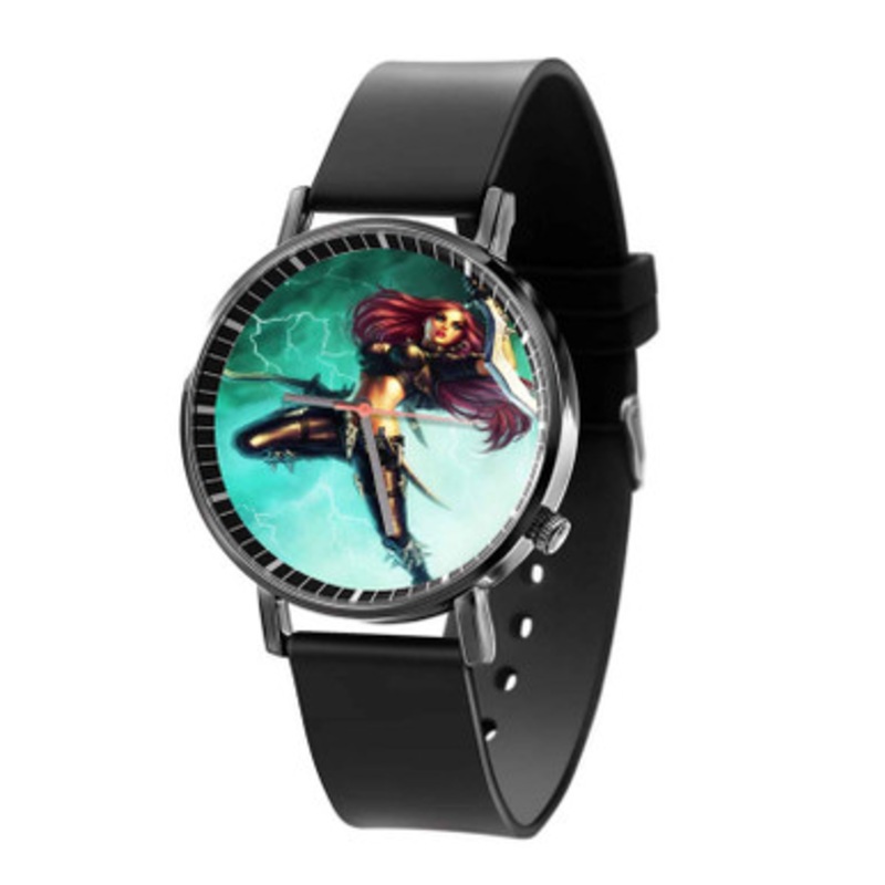 Katarina League of Legends Unisex Black Quartz Watch With Premium Gift Box