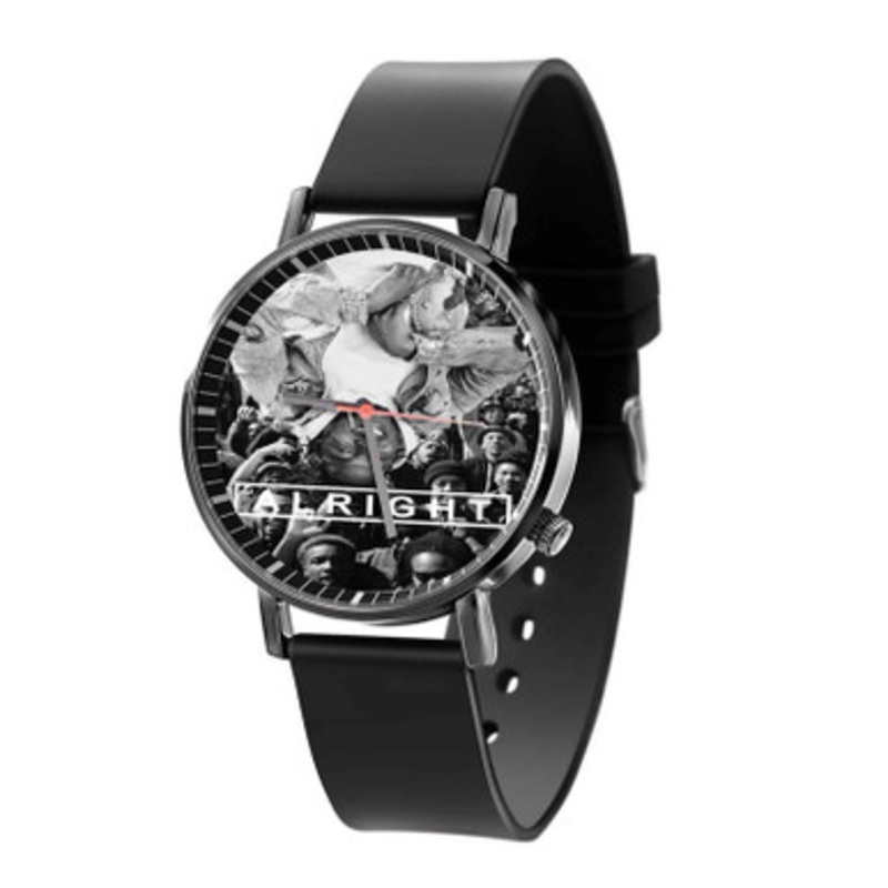 Kendrick Lamar Alrigt All People Black Quartz Watch Unisex With Premium Gift Box