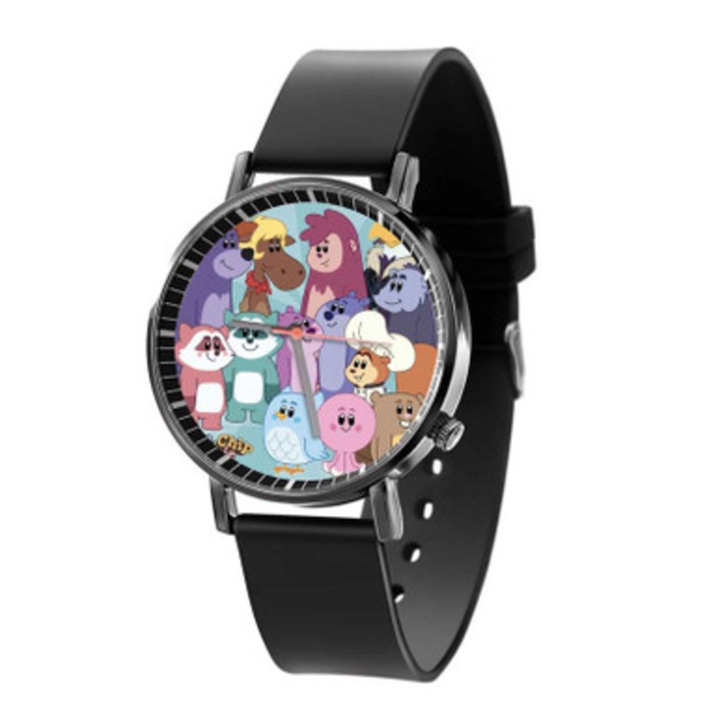 Luna Chip and Inkie Adventure Rangers Go Black Quartz Watch With Premium Gift Box for Unisex