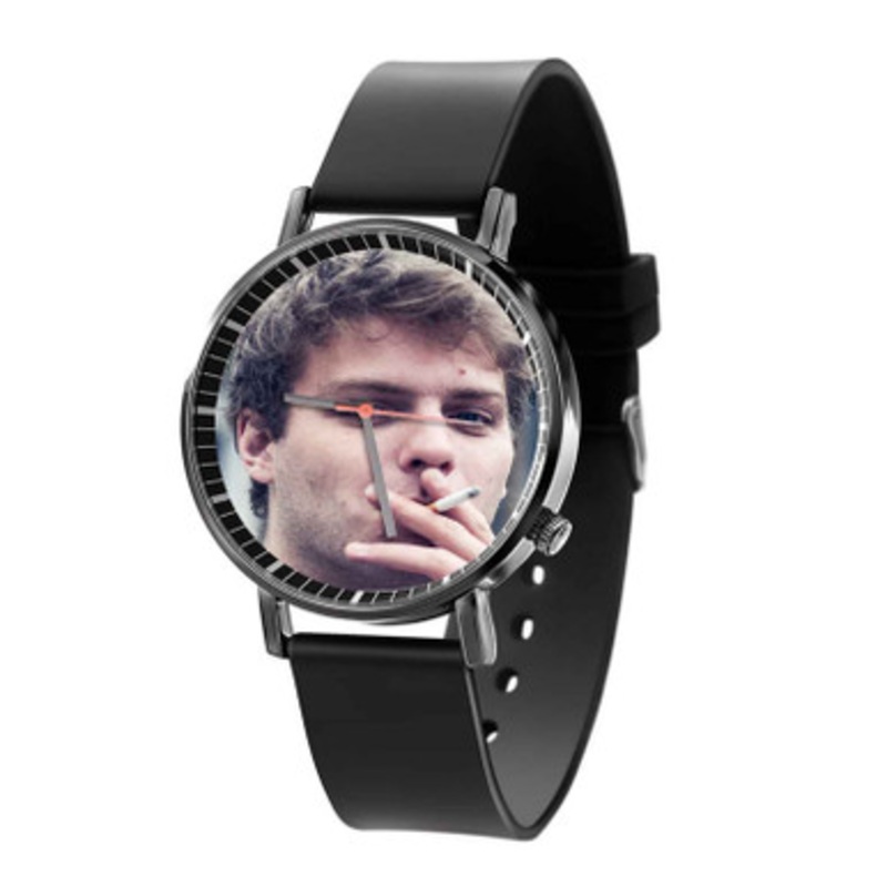 Mac Demarco Art Black Quartz Watch Unisex With Premium Gift Box