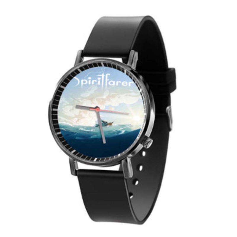 Spiritfarer Black Quartz Watch Unisex With Premium Gift Box