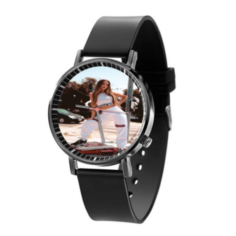 Tessa Brooks Black Quartz Watch Unisex With Premium Gift Box