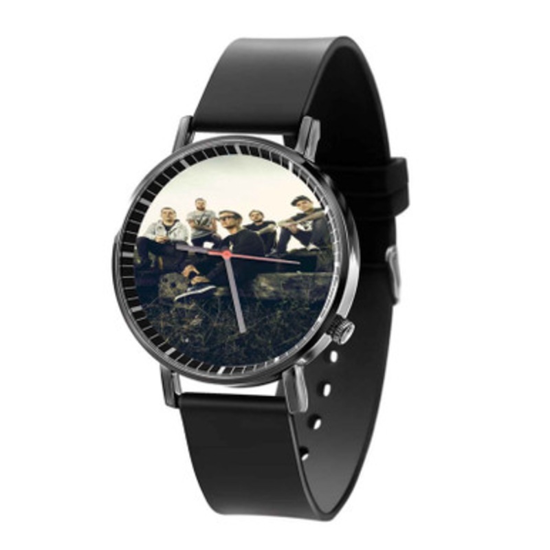The Amity Affliction Black Quartz Watch Unisex With Premium Gift Box