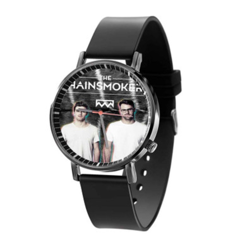 The Chainsmokers Unisex Black Quartz Watch With Premium Gift Box
