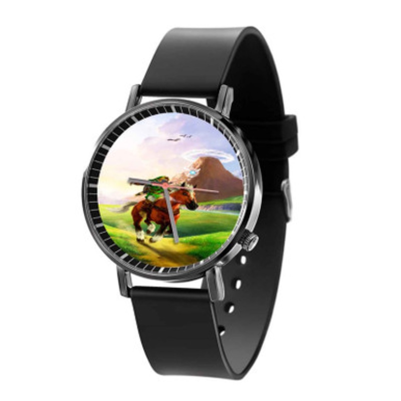 The Legend Of Zelda Black Quartz Watch Unisex With Premium Gift Box