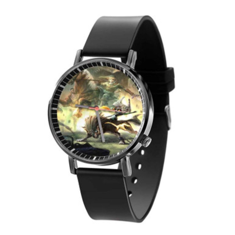 The Legend of Zelda Twilight Princess Art Arts Unisex Black Quartz Watch With Premium Gift Box