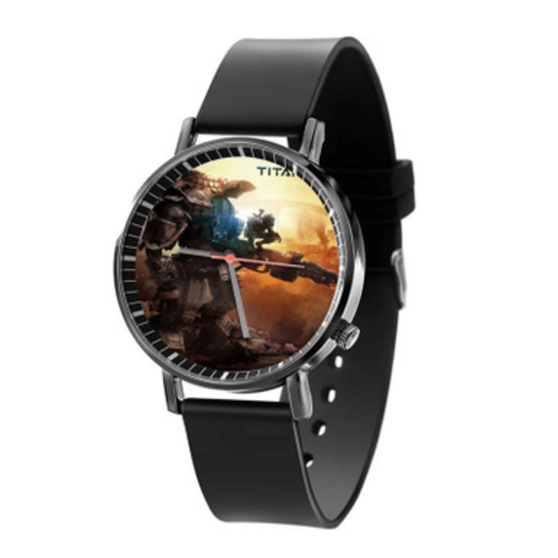 Titanfall 2 Black Quartz Watch Unisex With Premium Gift Box
