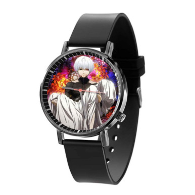 Tokyo Ghoul Black Quartz Watch Unisex With Premium Gift Box
