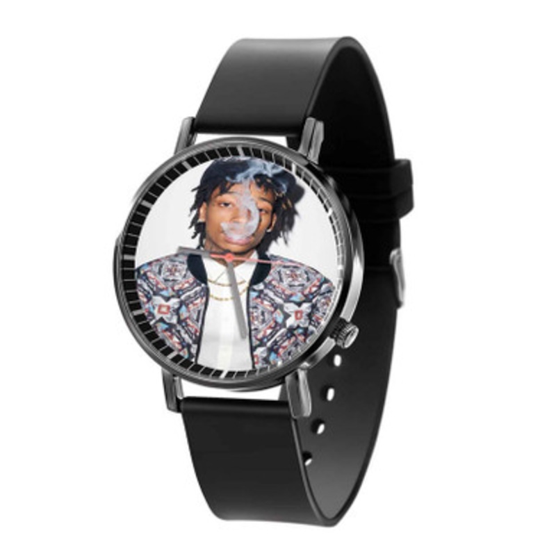 Wiz Khalifa Art Black Quartz Watch Unisex With Premium Gift Box