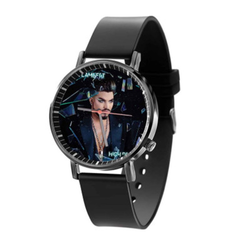 Adam Lambert High Drama Black Quartz Watch With Premium Gift Box for Unisex