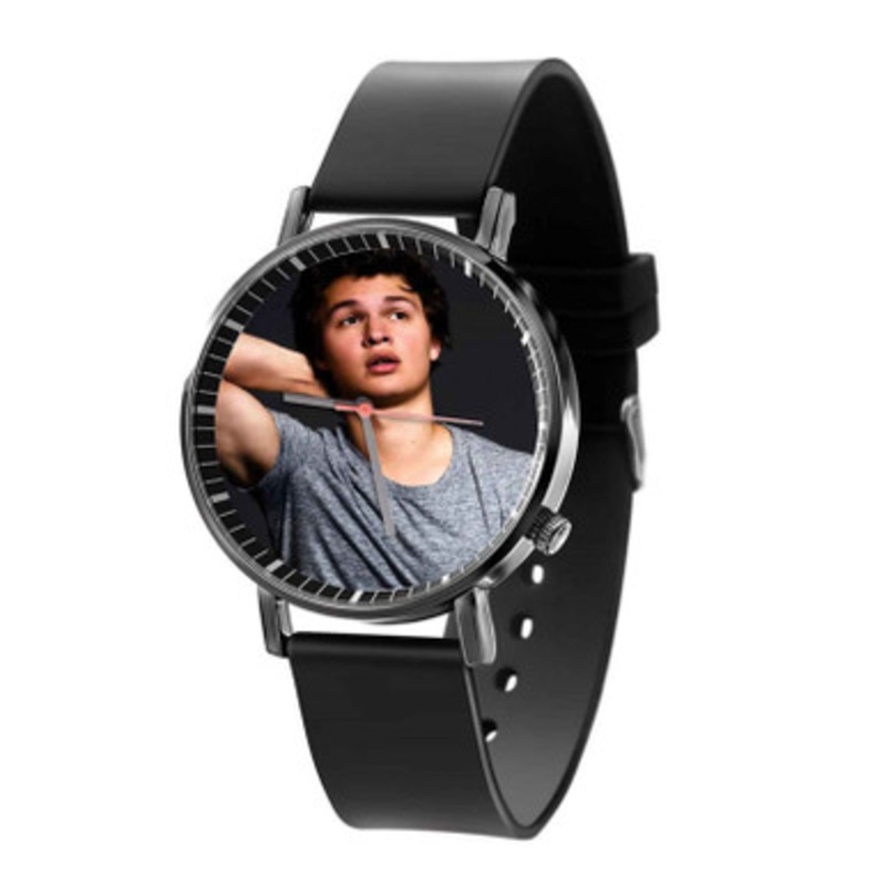 Ansel Elgort Unisex Quartz Watch With Premium Gift Box