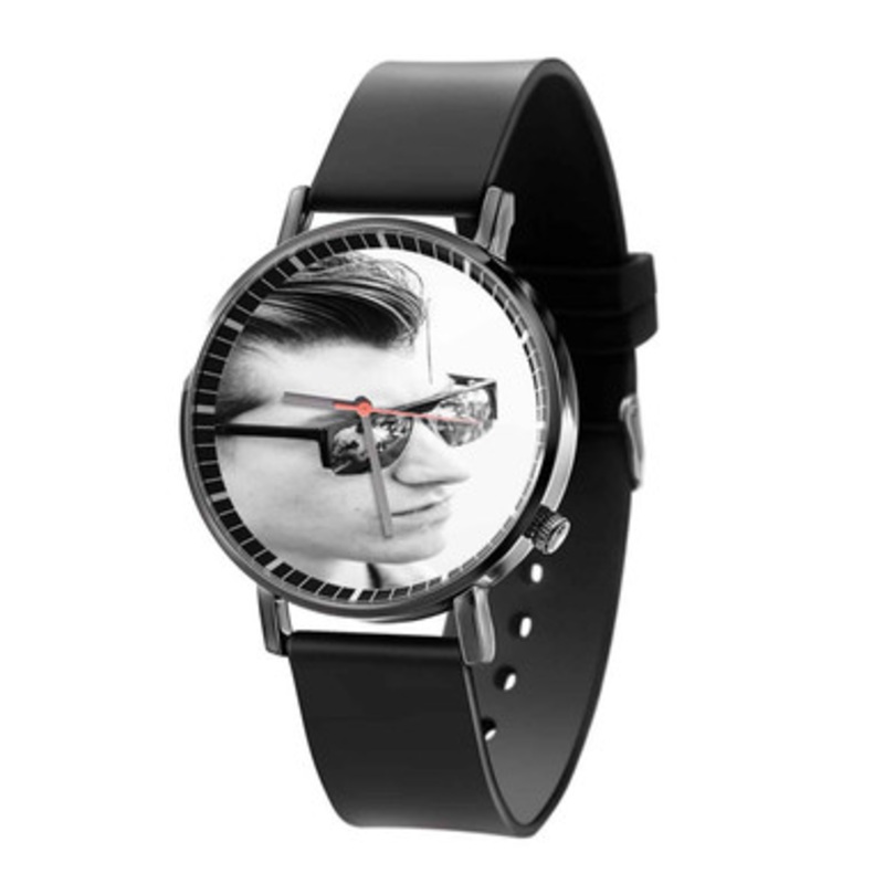 Arctic Monkeys Prints Black Quartz Watch Unisex With Premium Gift Box