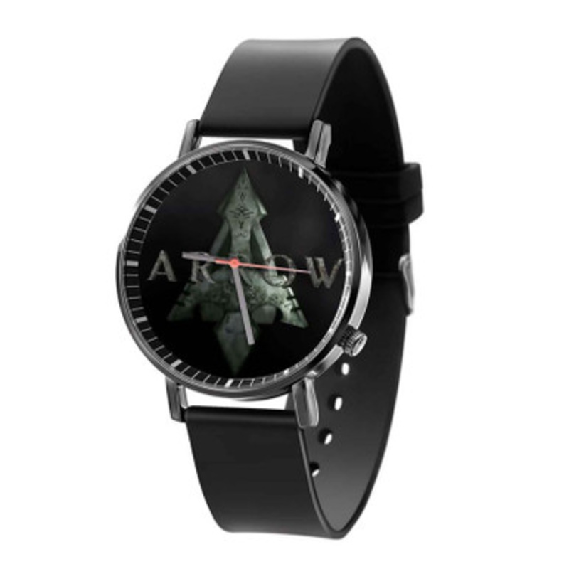 Arrow Superheroes Black Quartz Watch Unisex With Premium Gift Box