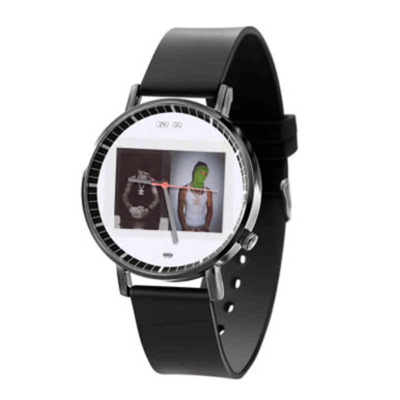 Central Cee Let Go Black Quartz Watch With Premium Gift Box for Unisex