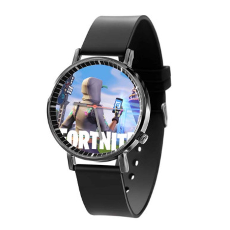 Fortnite Creative Black Quartz Watch Unisex With Premium Gift Box