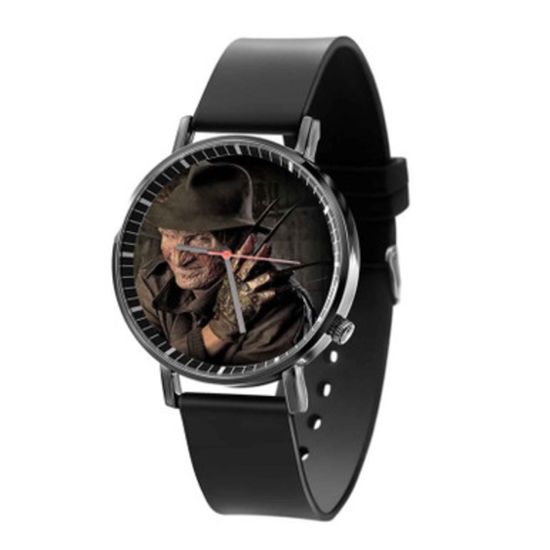 Freddy Krueger Black Quartz Watch Unisex With Premium Gift Box
