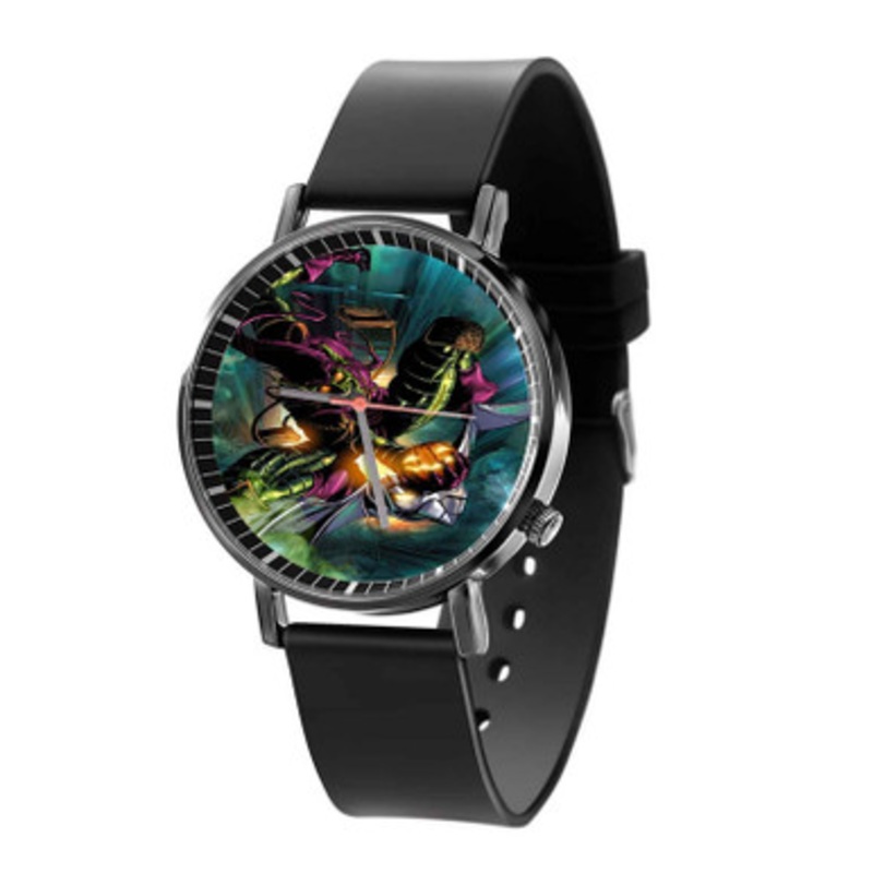Green Goblin Marvel Unisex Black Quartz Watch With Premium Gift Box