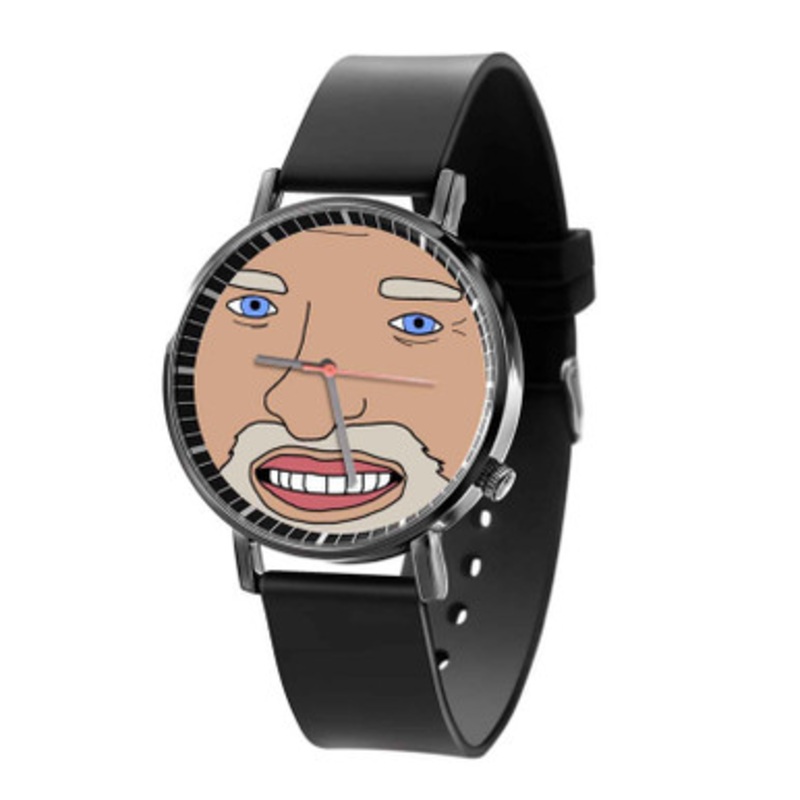 Internet Historian Black Quartz Watch With Premium Gift Box for Unisex