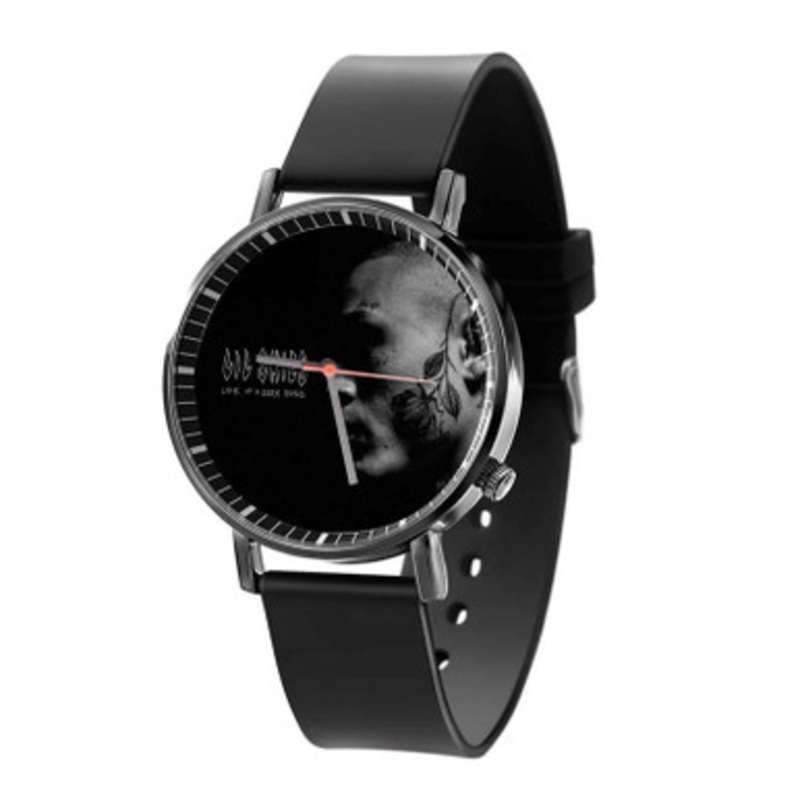 Life of a Dark Rose Lil Skies Black Quartz Watch Unisex With Premium Gift Box