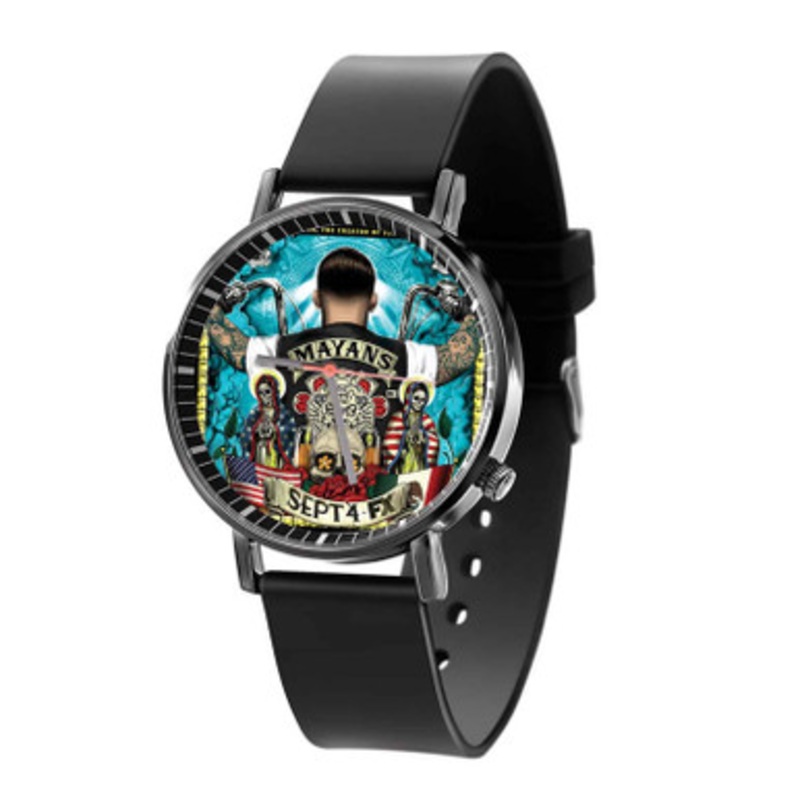 Mayans MC Black Quartz Watch With Premium Gift Box for Unisex
