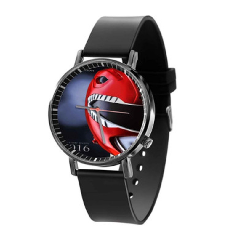 Mighty Morphin Power Ranger 2016 Black Quartz Watch Unisex With Premium Gift Box