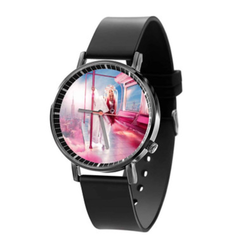 Nicki Minaj Pink Friday 2 Black Quartz Watch Unisex With Premium Gift Box