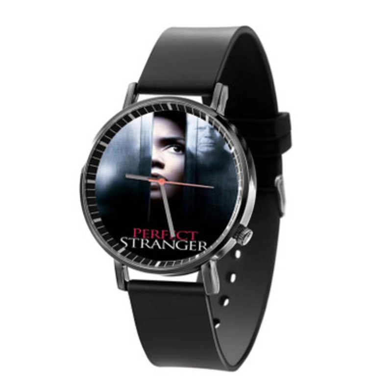 Perfect Stranger Black Quartz Watch With Premium Gift Box for Unisex