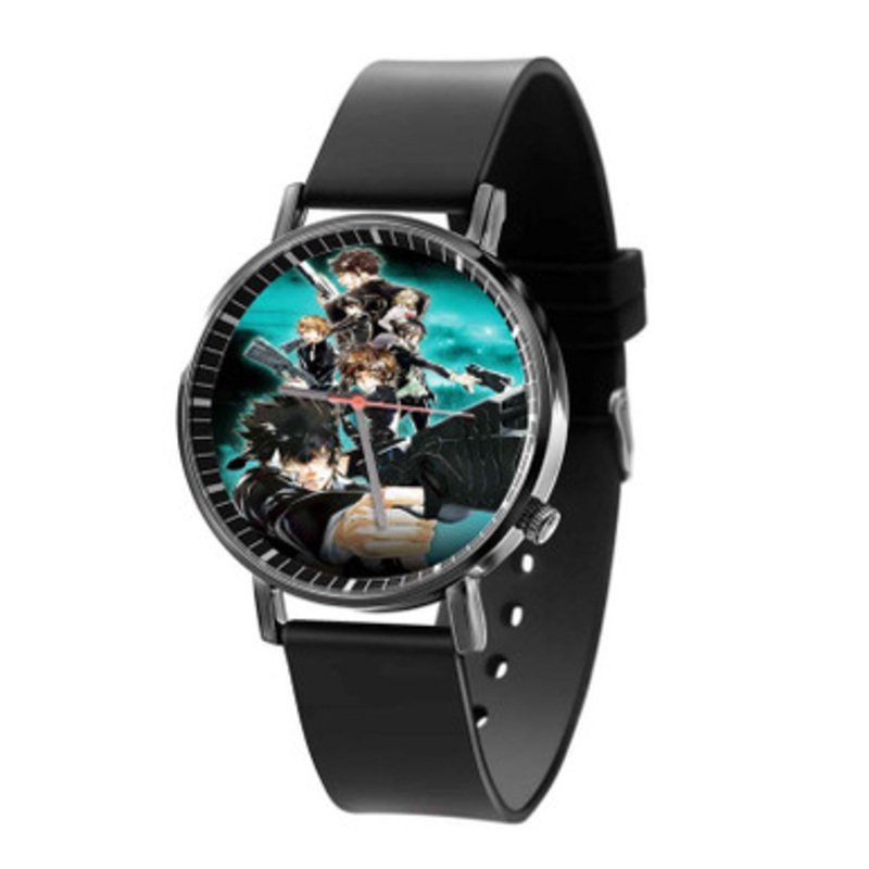 Psycho Pass Anime Black Quartz Watch Unisex With Premium Gift Box