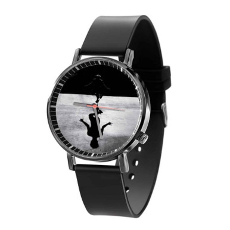 Rodney Mullen Silhouette Black Quartz Watch Unisex With Premium Gift Box